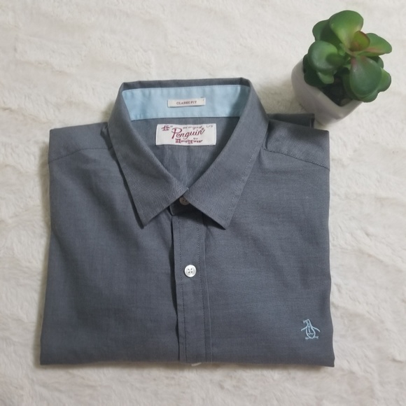 Original Penguin Other - Original Penguin Gray Dress Shirt